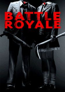 Movie poster for Battle Royale, a film by Kinji Fukasaku, on the compact movie review at Minimalist Reviews. Movie poster for Battle Royale, a film by Kinji Fukasaku, on the compact movie review at Minimalist Reviews.