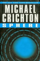 book cover for science fiction novel Sphere by Michael Crichton a book to read before you die