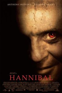 Movie poster for Hannibal, a 2001 film by Ridley Scott